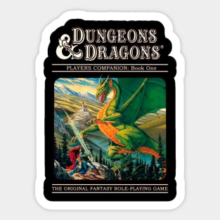 dnd - the fantasy role playing game Sticker